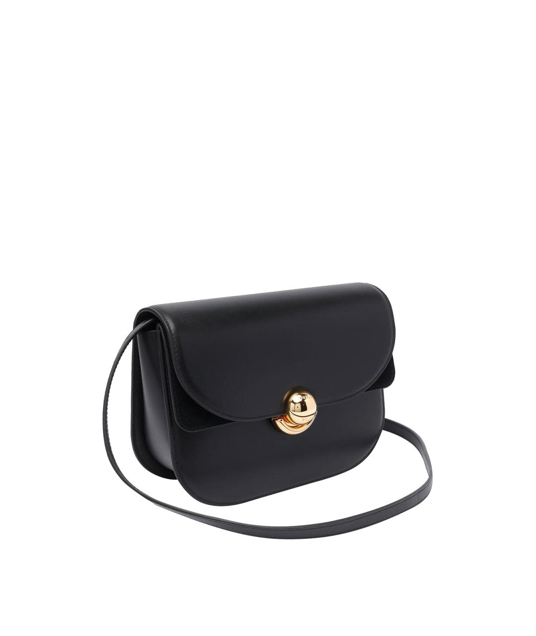 FURLA Черная кожаная сумка через плечо, фото 2