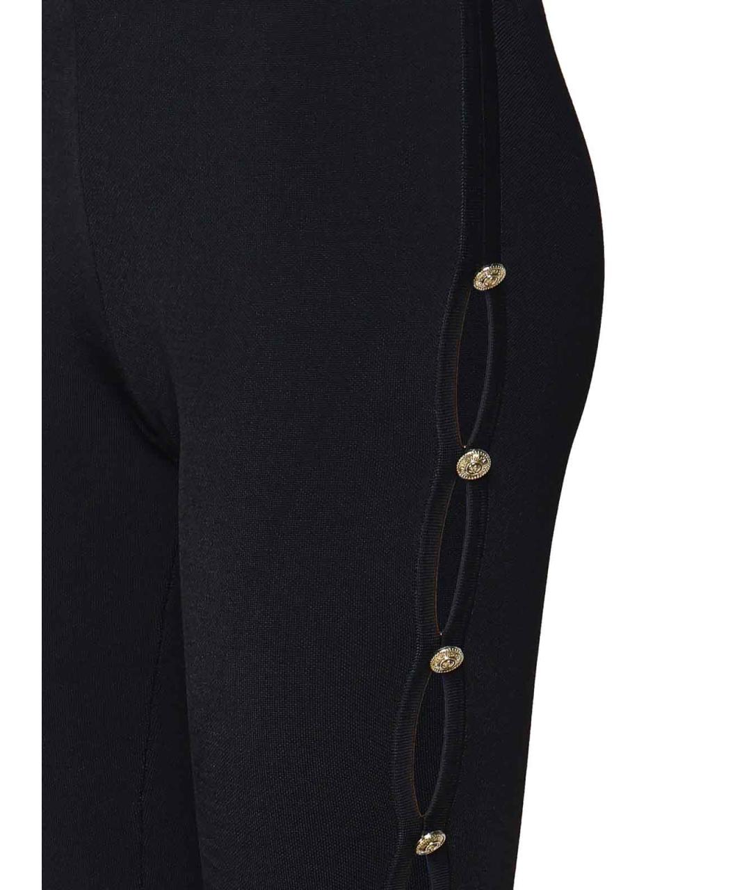 VERSACE JEANS COUTURE Черные брюки узкие, фото 3
