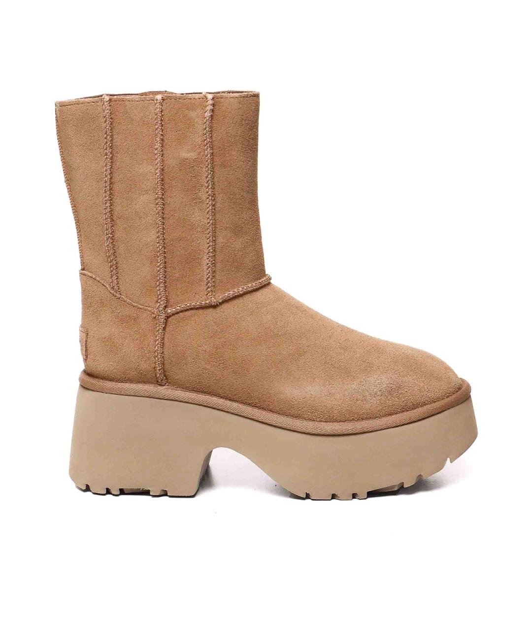 UGG Коричневые замшевые ботильоны, фото 1