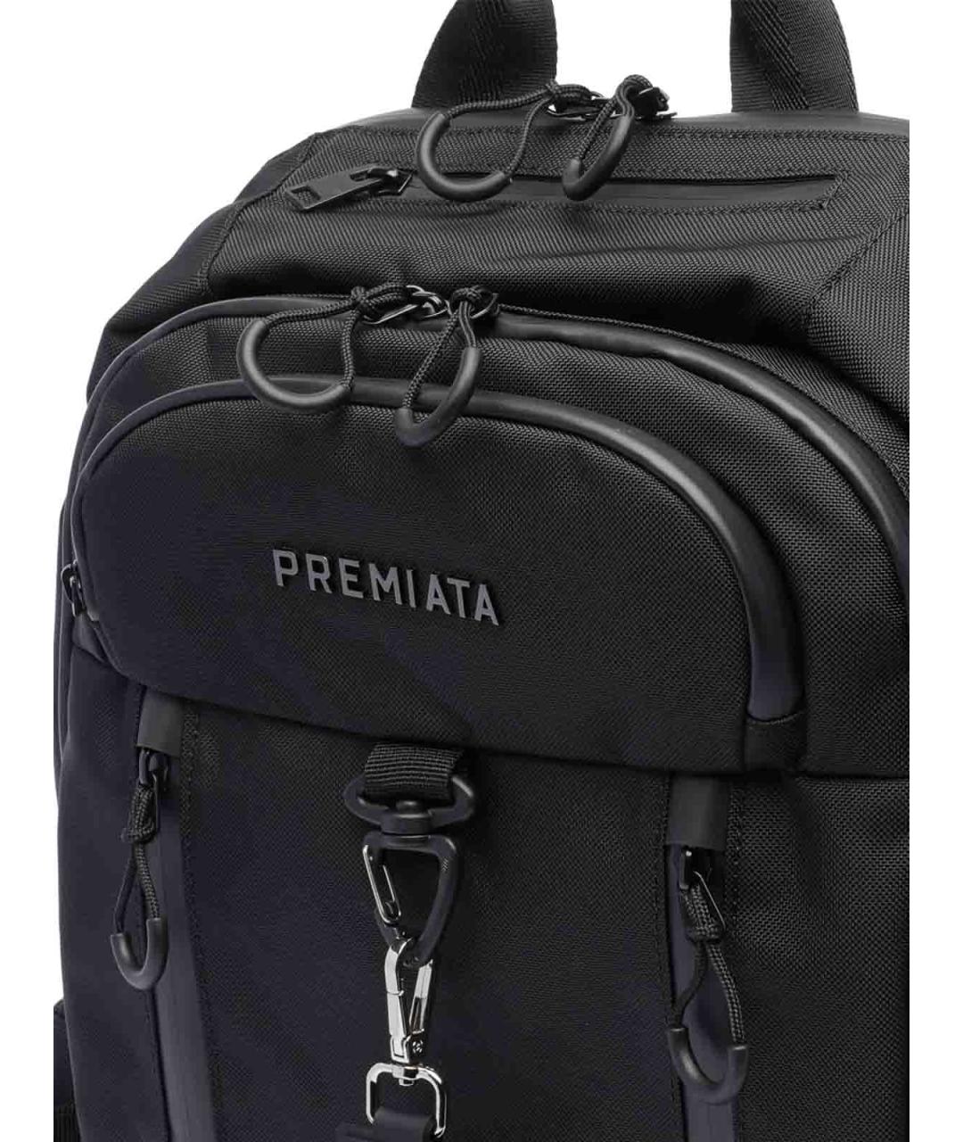 PREMIATA Черный тканевый рюкзак, фото 4