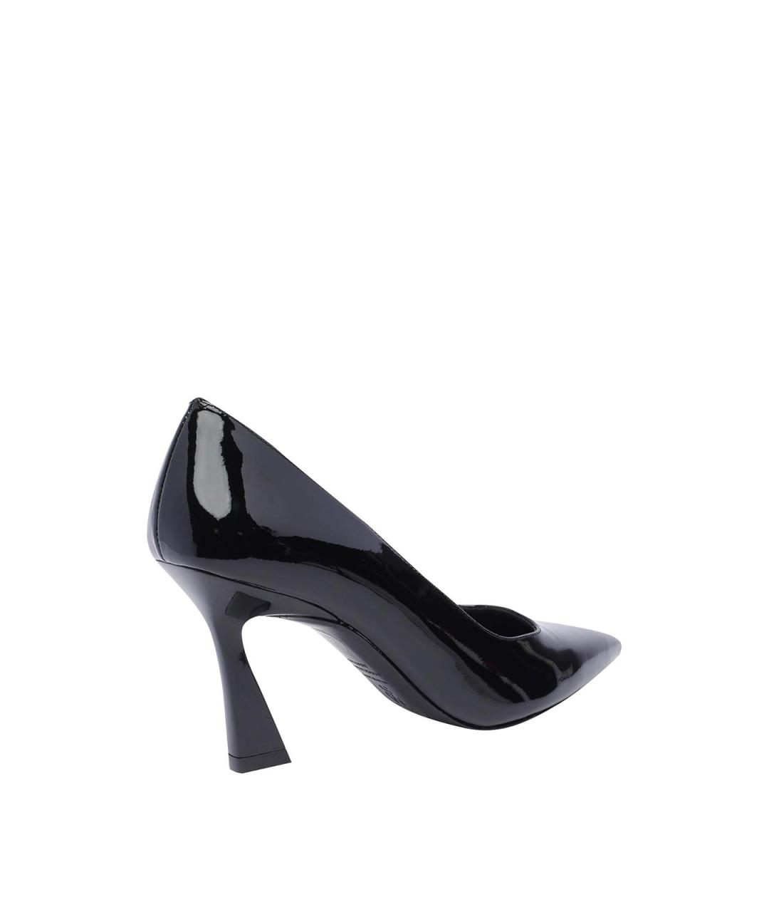 STUART WEITZMAN Черные туфли из лакированной кожи, фото 3