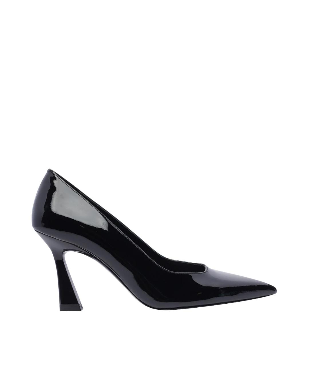 STUART WEITZMAN Черные туфли из лакированной кожи, фото 1