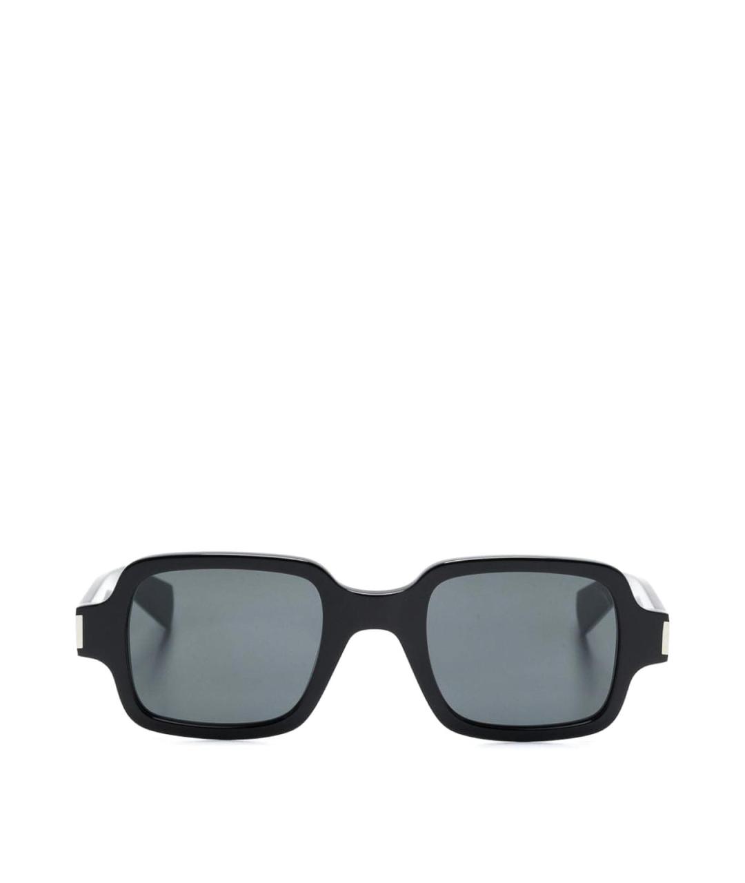 SAINT LAURENT Черные солнцезащитные очки, фото 1