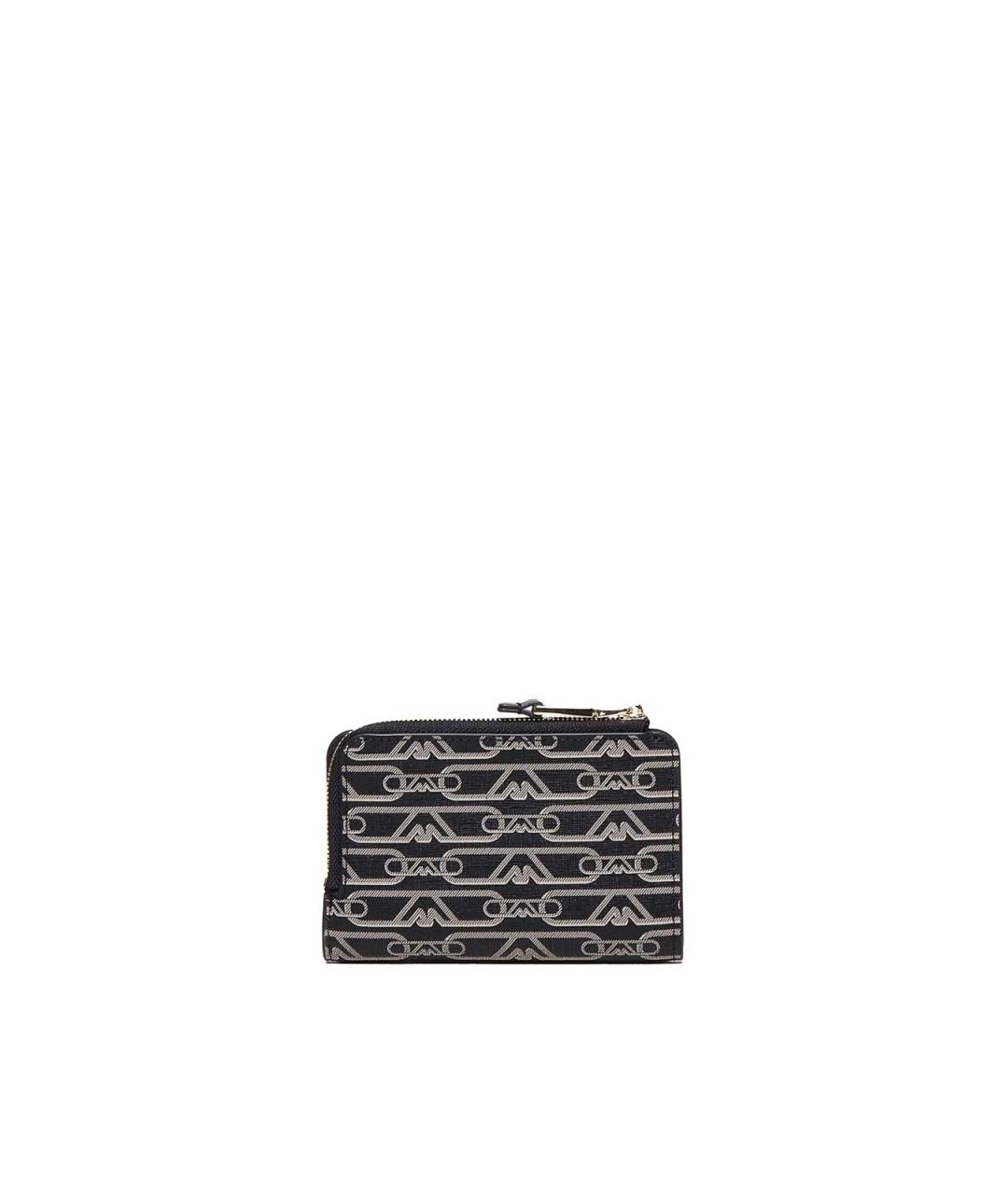 EMPORIO ARMANI Черный полиуретановый кошелек, фото 2