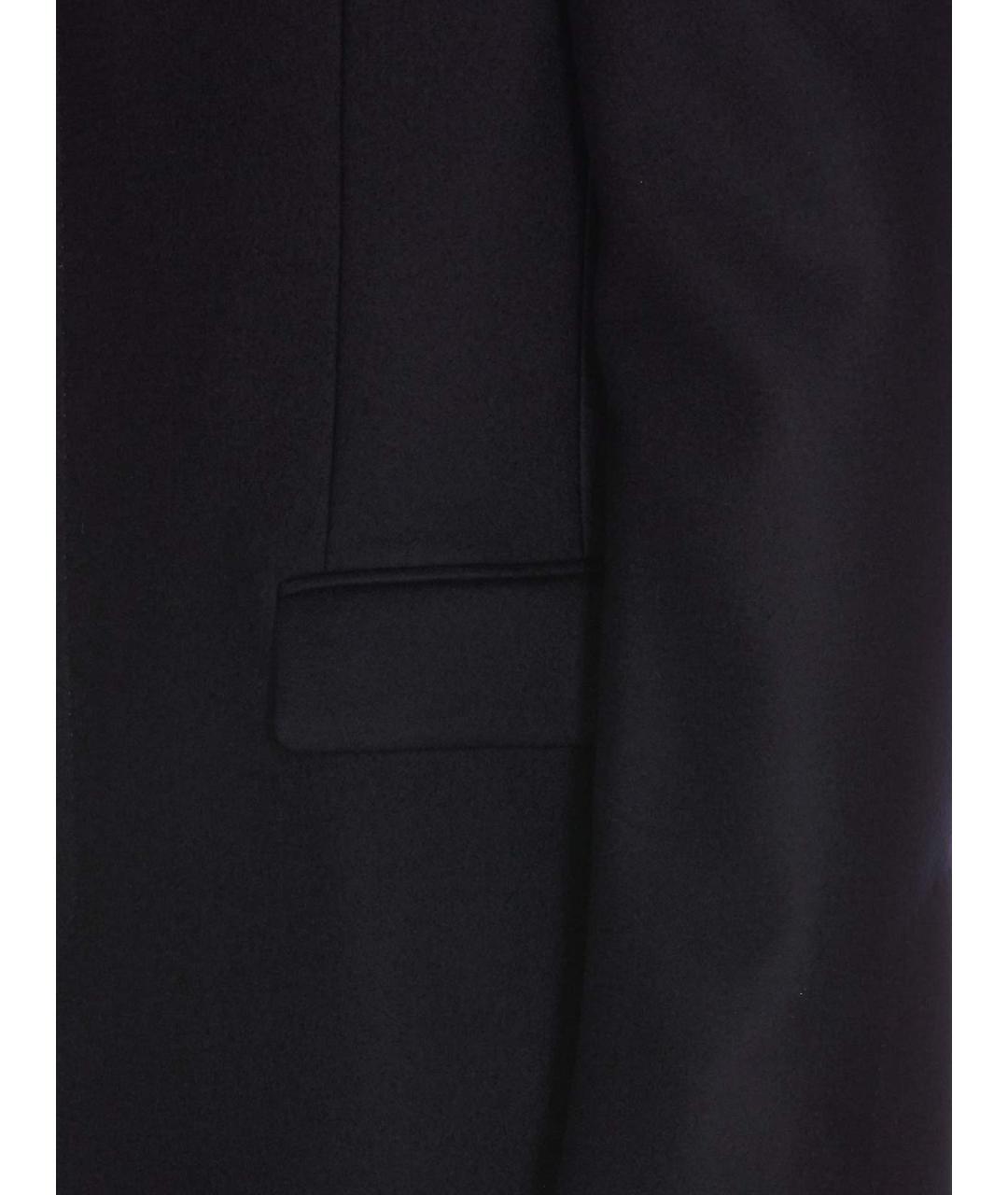 GIVENCHY Темно-синее шерстяное пальто, фото 3
