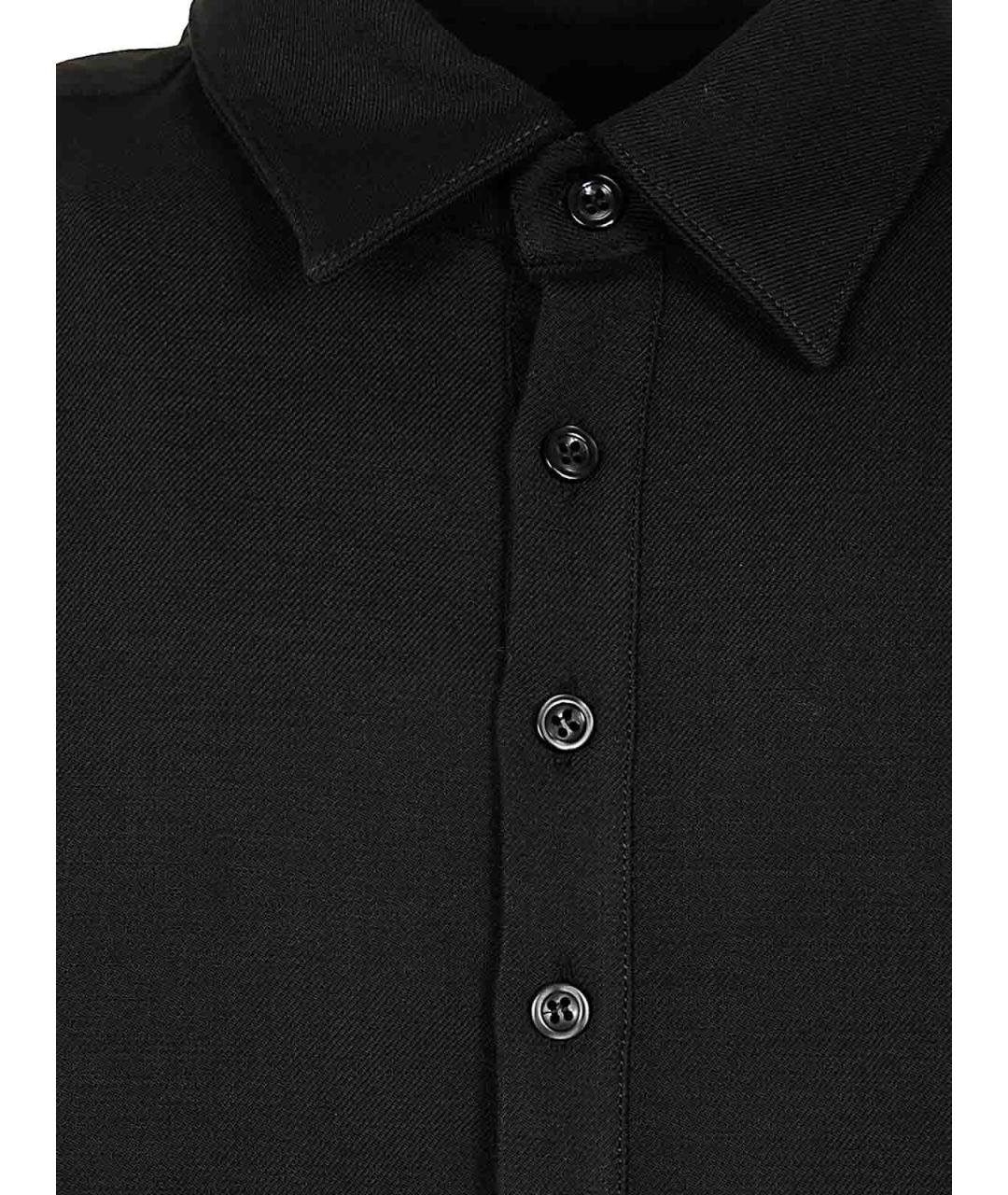 EMPORIO ARMANI Черная кэжуал рубашка, фото 3