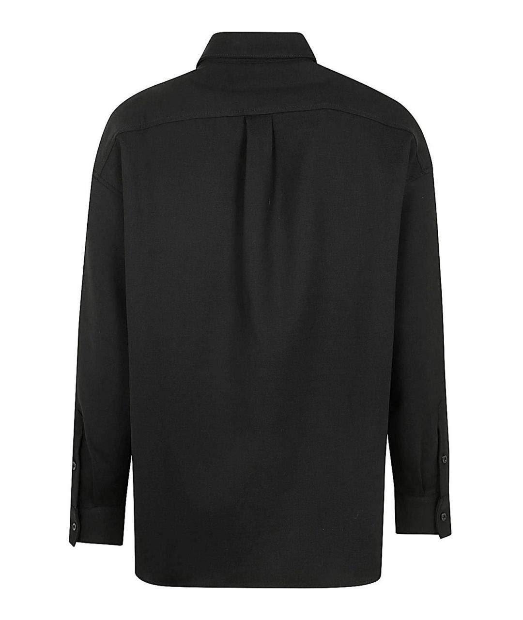 EMPORIO ARMANI Черная кэжуал рубашка, фото 2