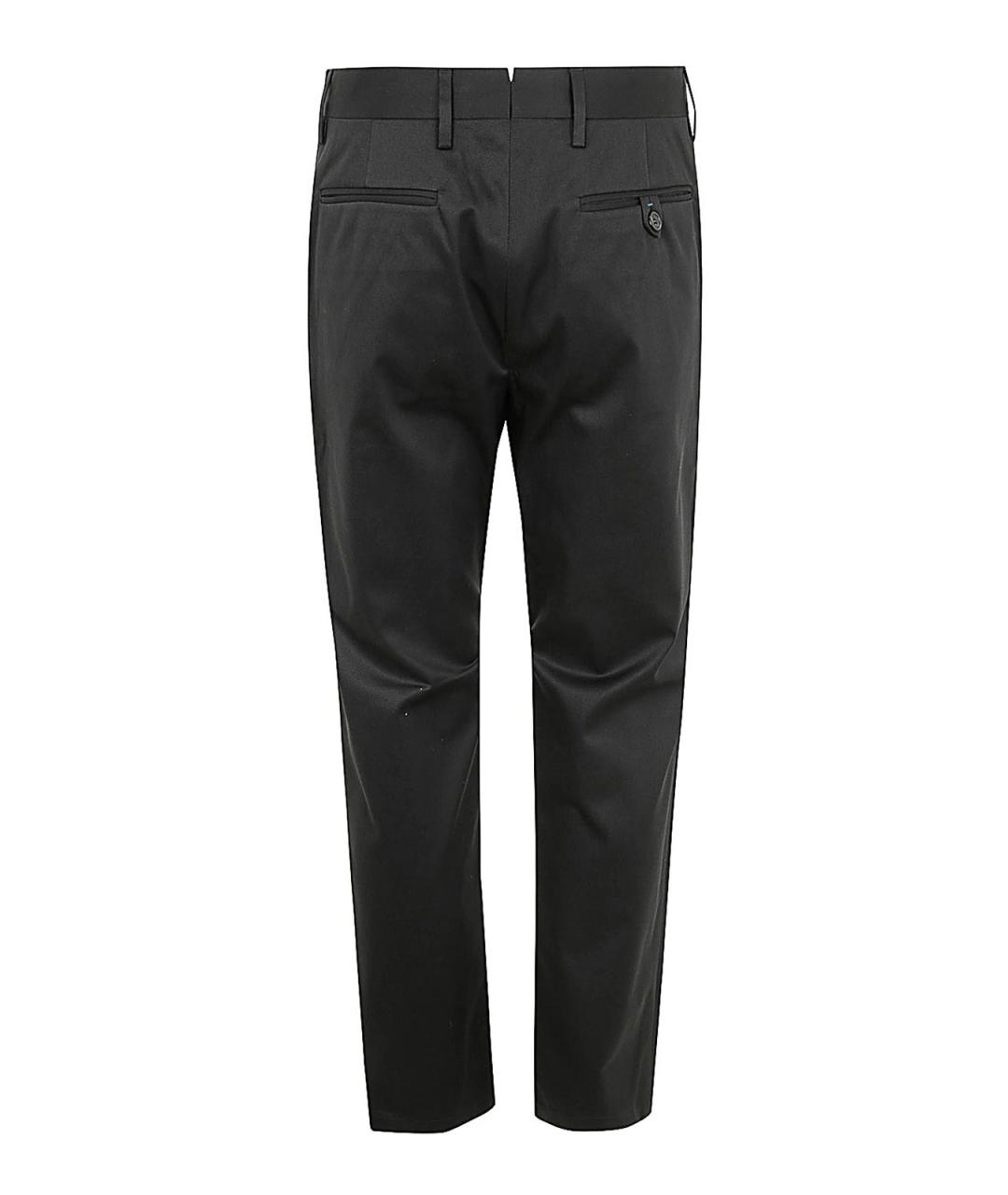 PAUL SMITH Синие хлопковые повседневные брюки, фото 2