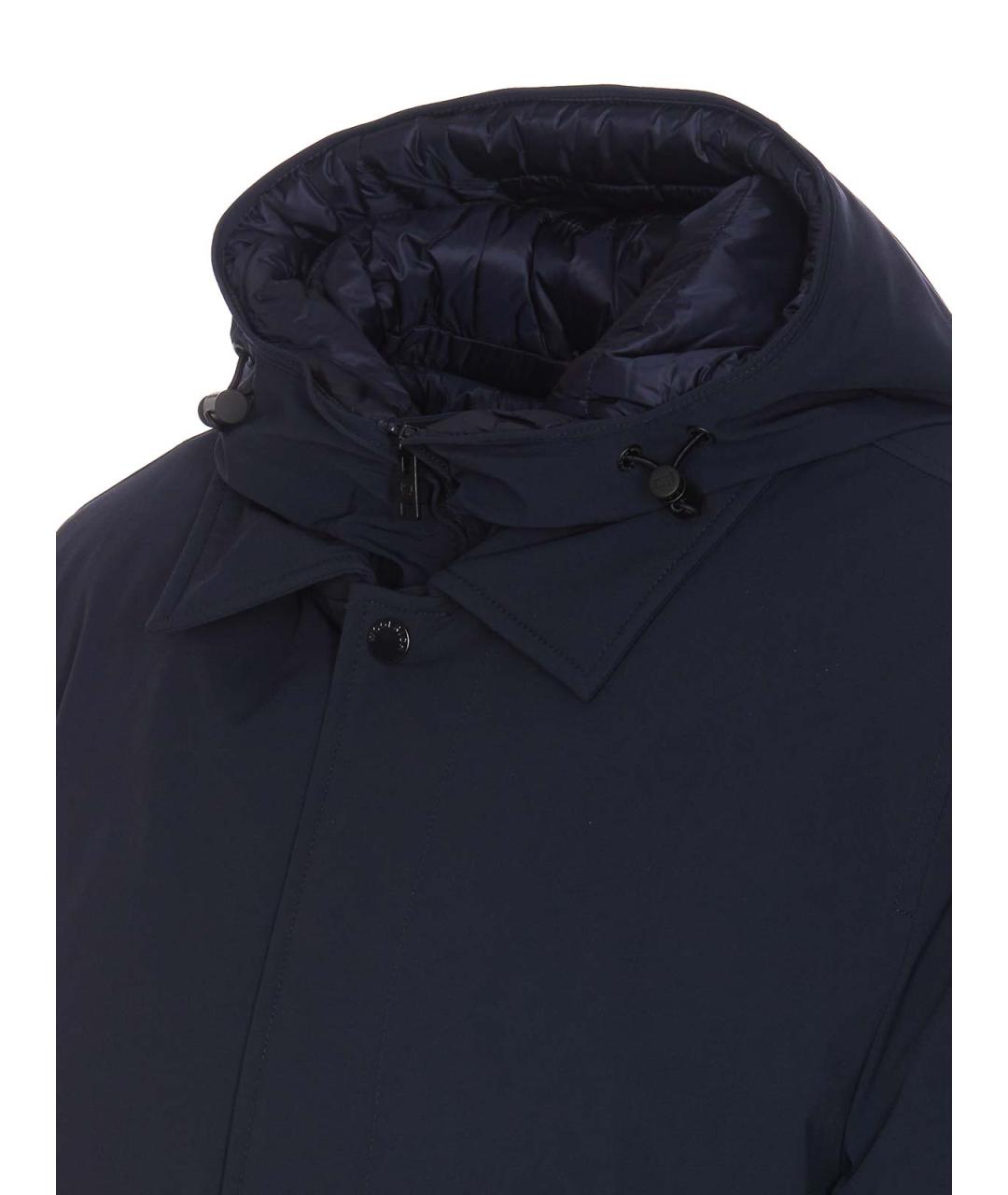 WOOLRICH Синяя полиамидовая куртка, фото 3