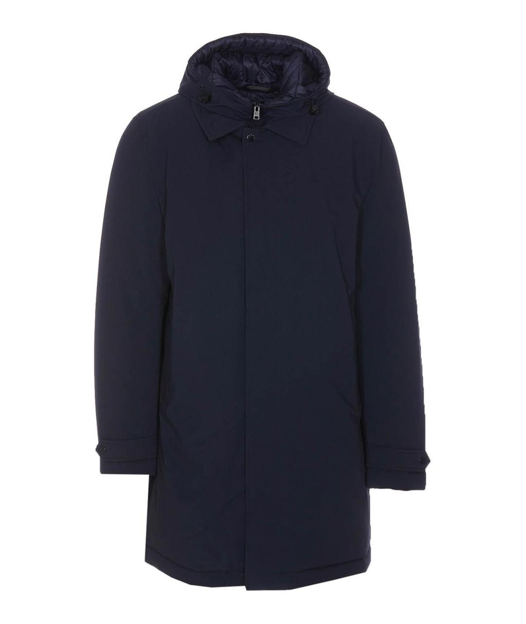 WOOLRICH Синяя полиамидовая куртка, фото 1
