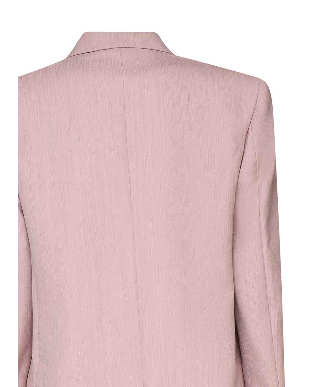 STELLA MCCARTNEY Розовый шерстяной жакет/пиджак, фото 2