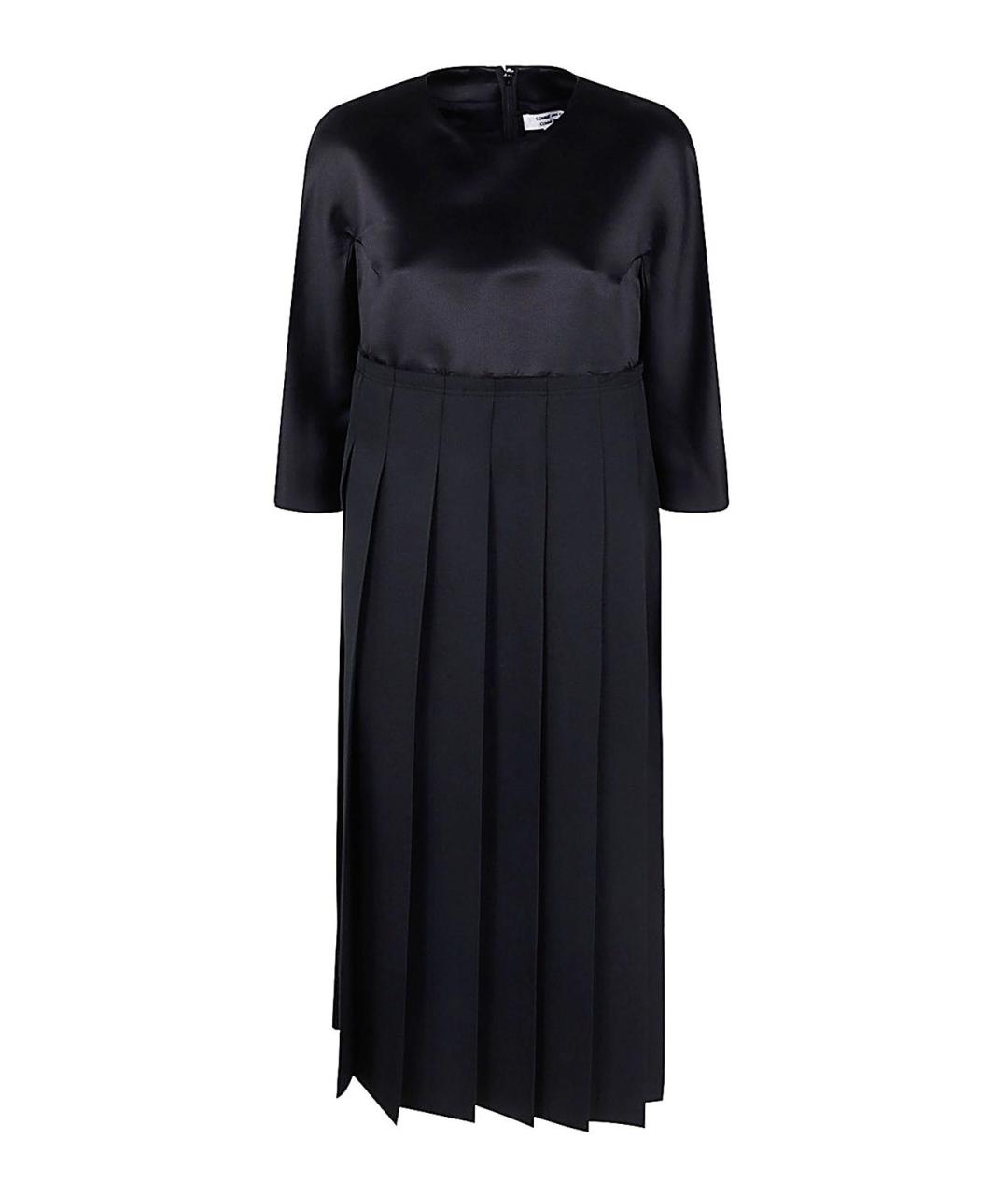 COMME DES GARÇONS Черное полиэстеровое повседневное платье, фото 1