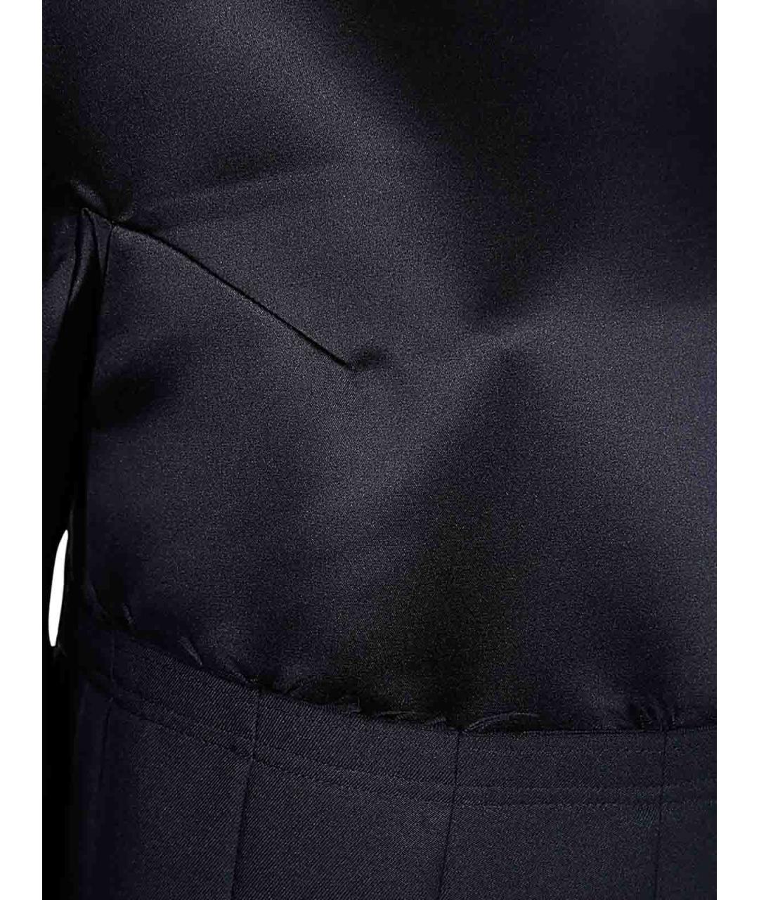 COMME DES GARÇONS Черное полиэстеровое повседневное платье, фото 3