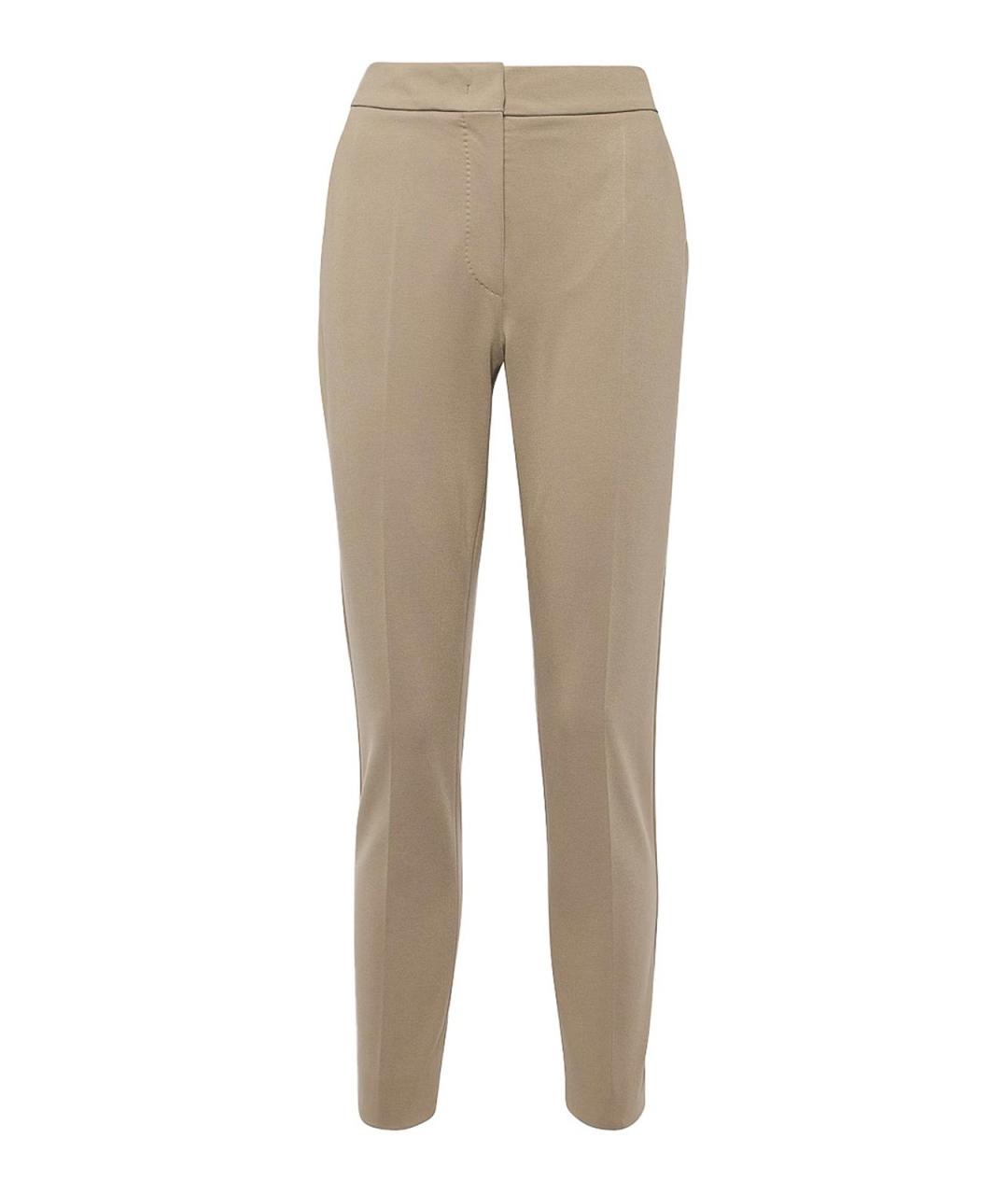 MAX MARA Бежевые вискозные шорты, фото 1
