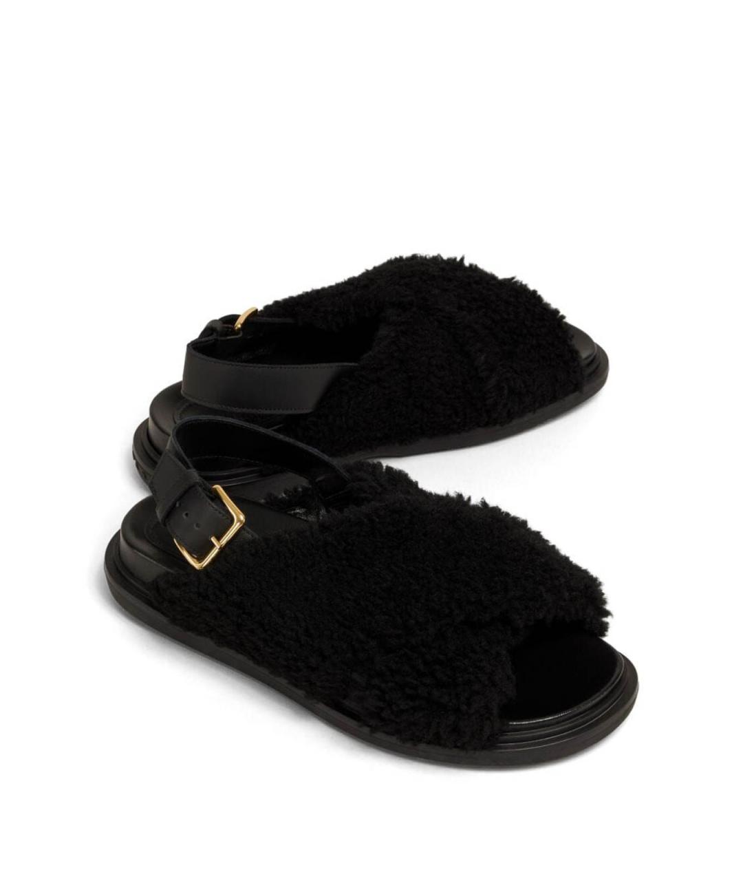 MARNI Черные сандалии, фото 2