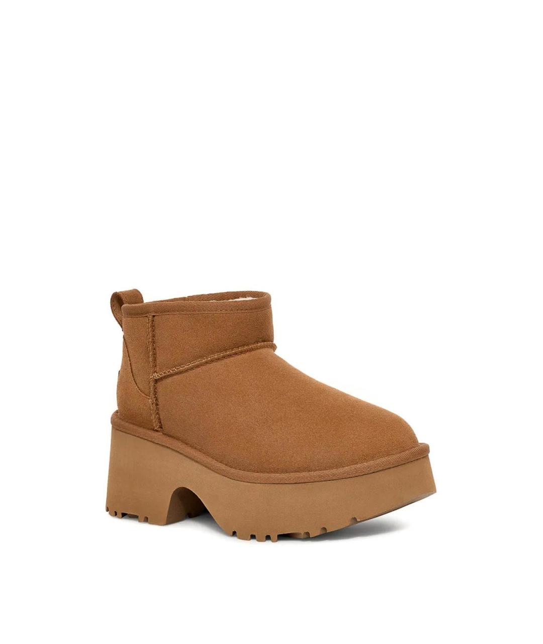 UGG Коричневые замшевые ботильоны, фото 2
