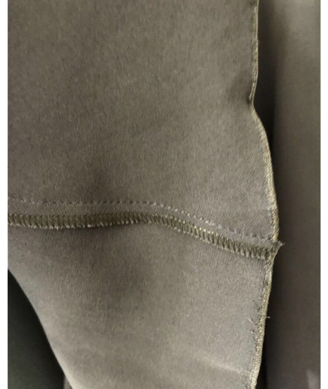 ARMANI COLLEZIONI Зеленая шелковая юбка миди, фото 4