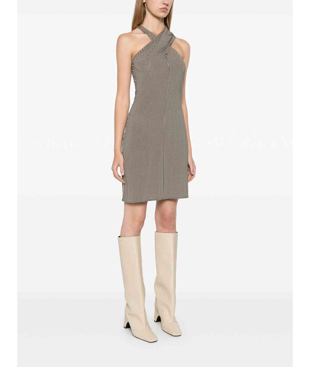 COURREGES Мульти вискозное повседневное платье, фото 3