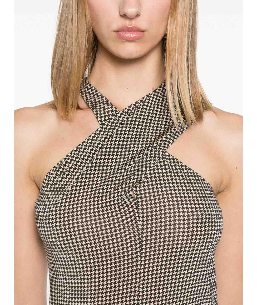 COURREGES Мульти вискозное повседневное платье, фото 5