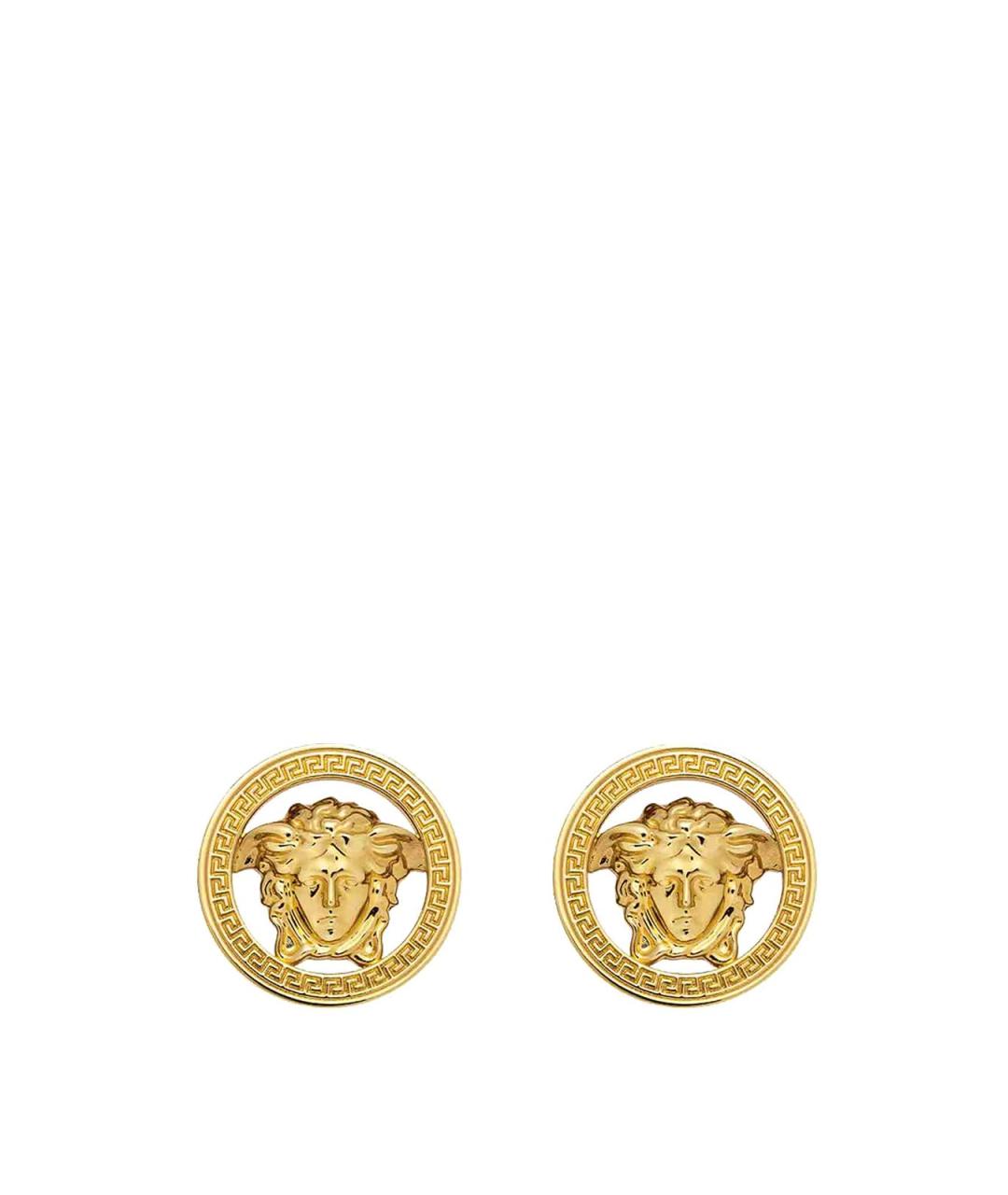VERSACE Золотые серьги из желтого золота, фото 1