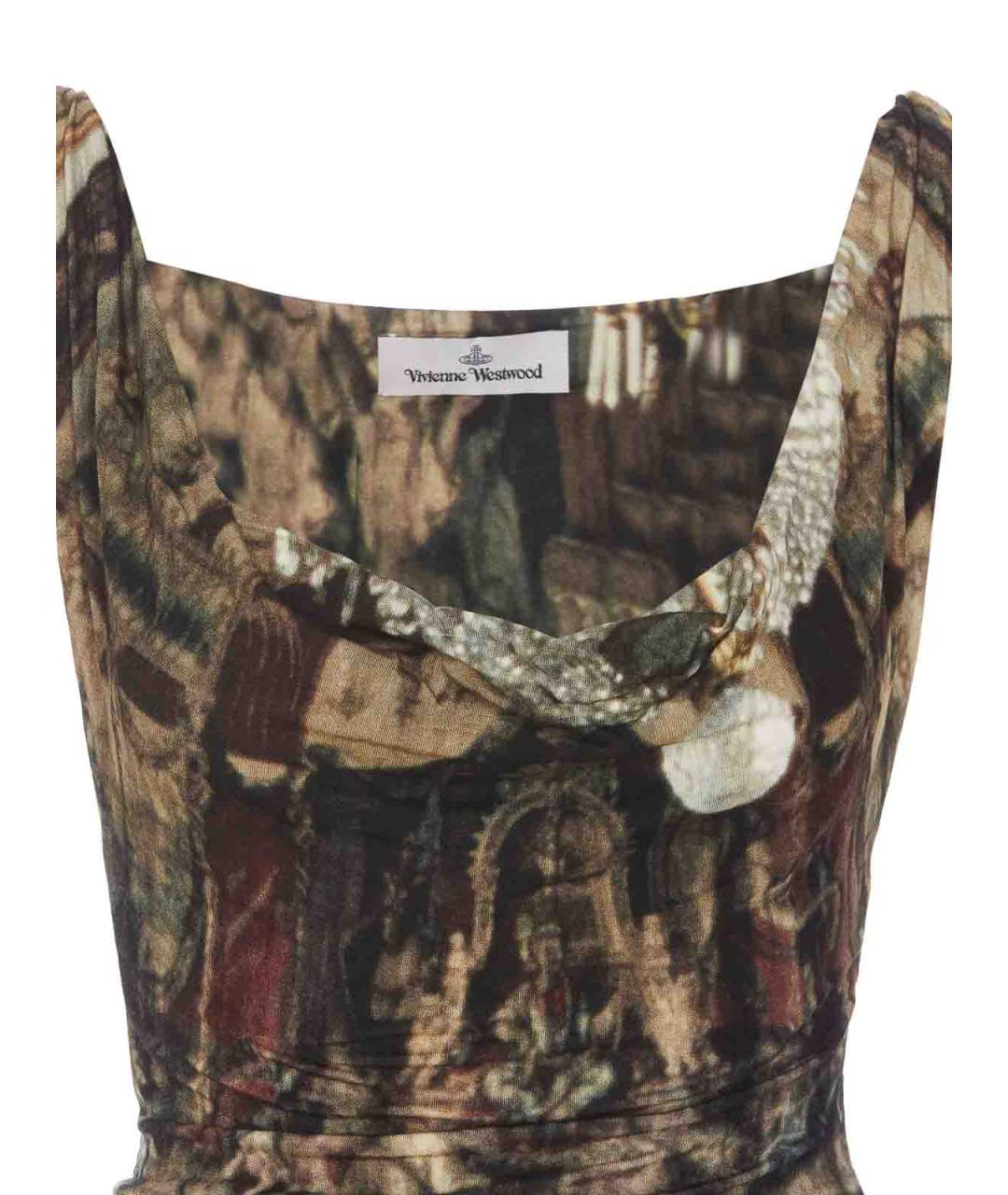 VIVIENNE WESTWOOD Мульти вискозная майка, фото 4