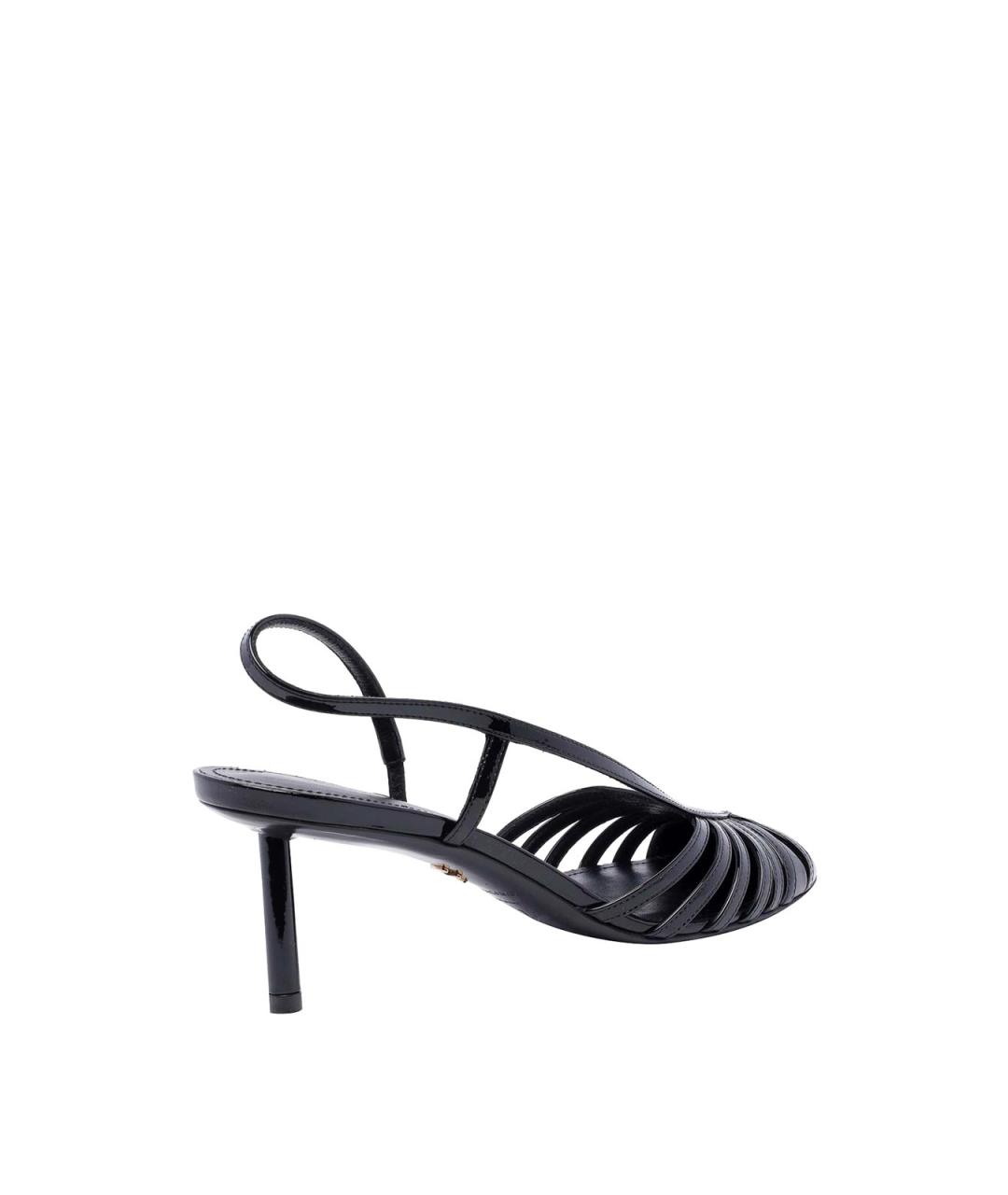 FERRAGAMO Черные кожаные туфли, фото 3