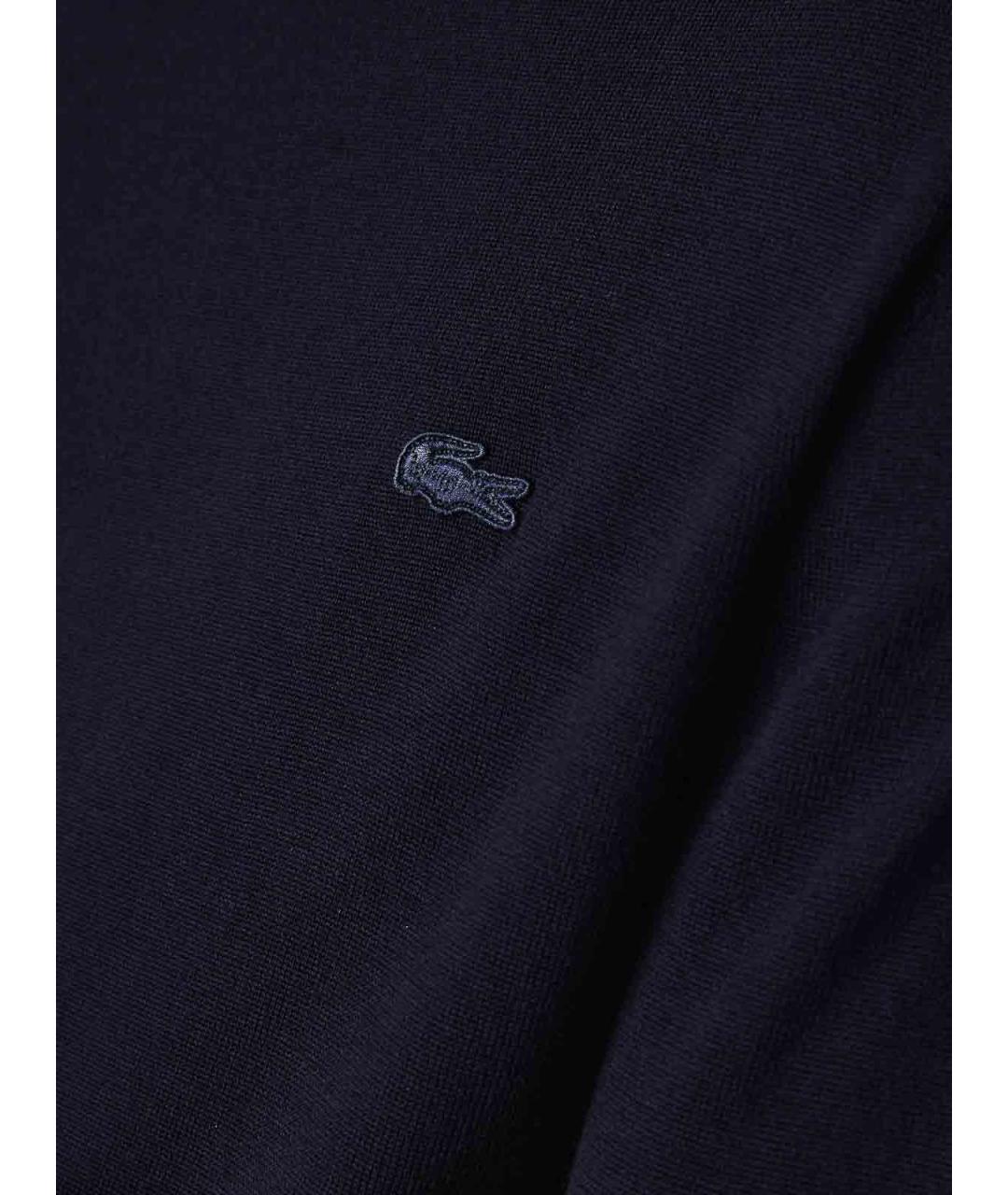 LACOSTE Синяя шерстяная водолазка, фото 3