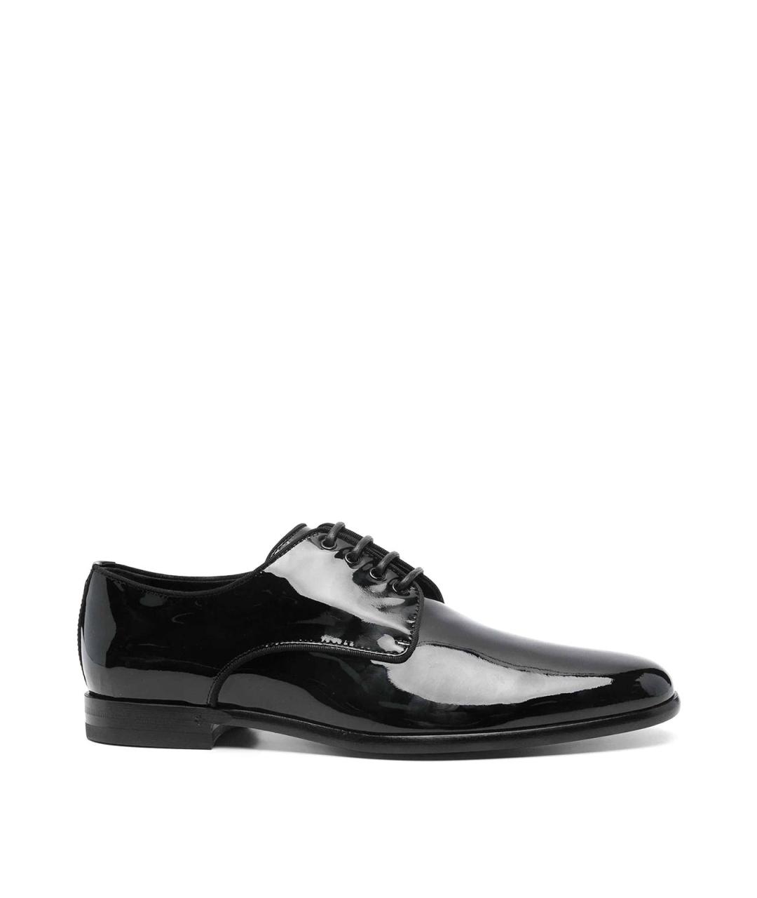 DOLCE&GABBANA Черные текстильные туфли, фото 1