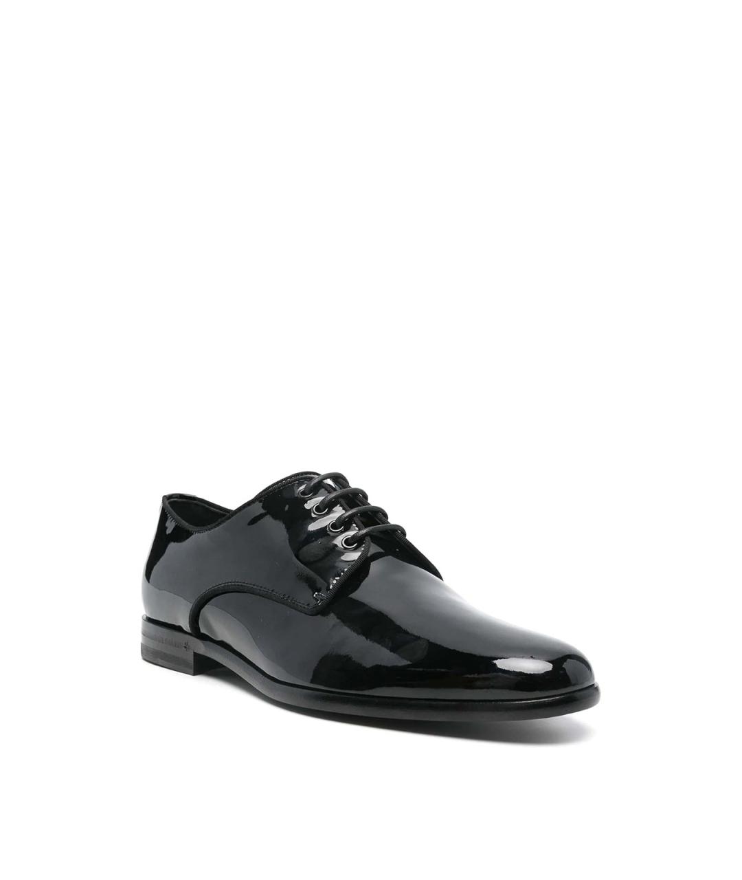 DOLCE&GABBANA Черные текстильные туфли, фото 2