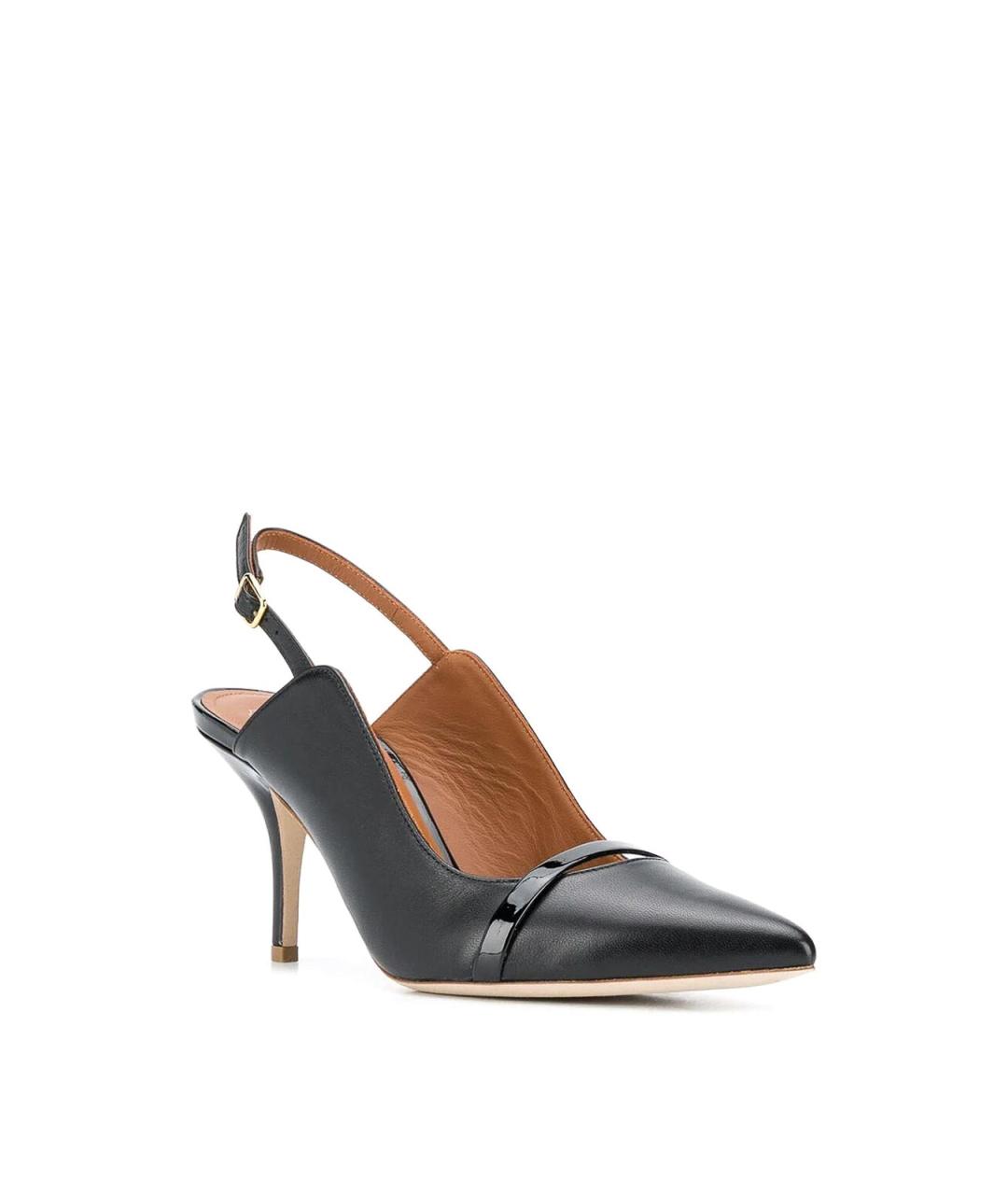 MALONE SOULIERS Черные кожаные туфли, фото 2