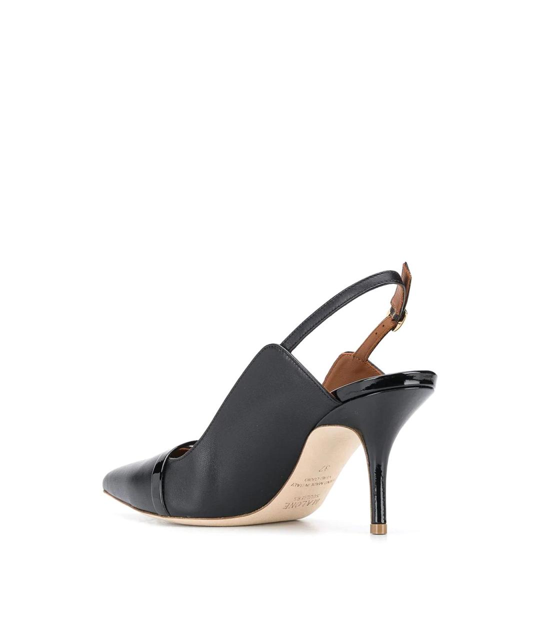 MALONE SOULIERS Черные кожаные туфли, фото 3