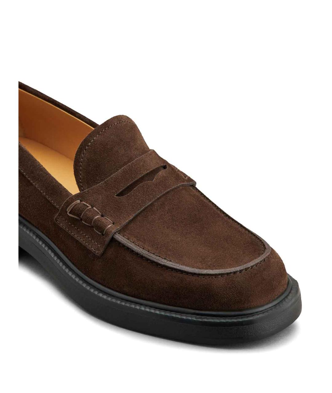 TOD'S Черные кожаные лоферы, фото 5