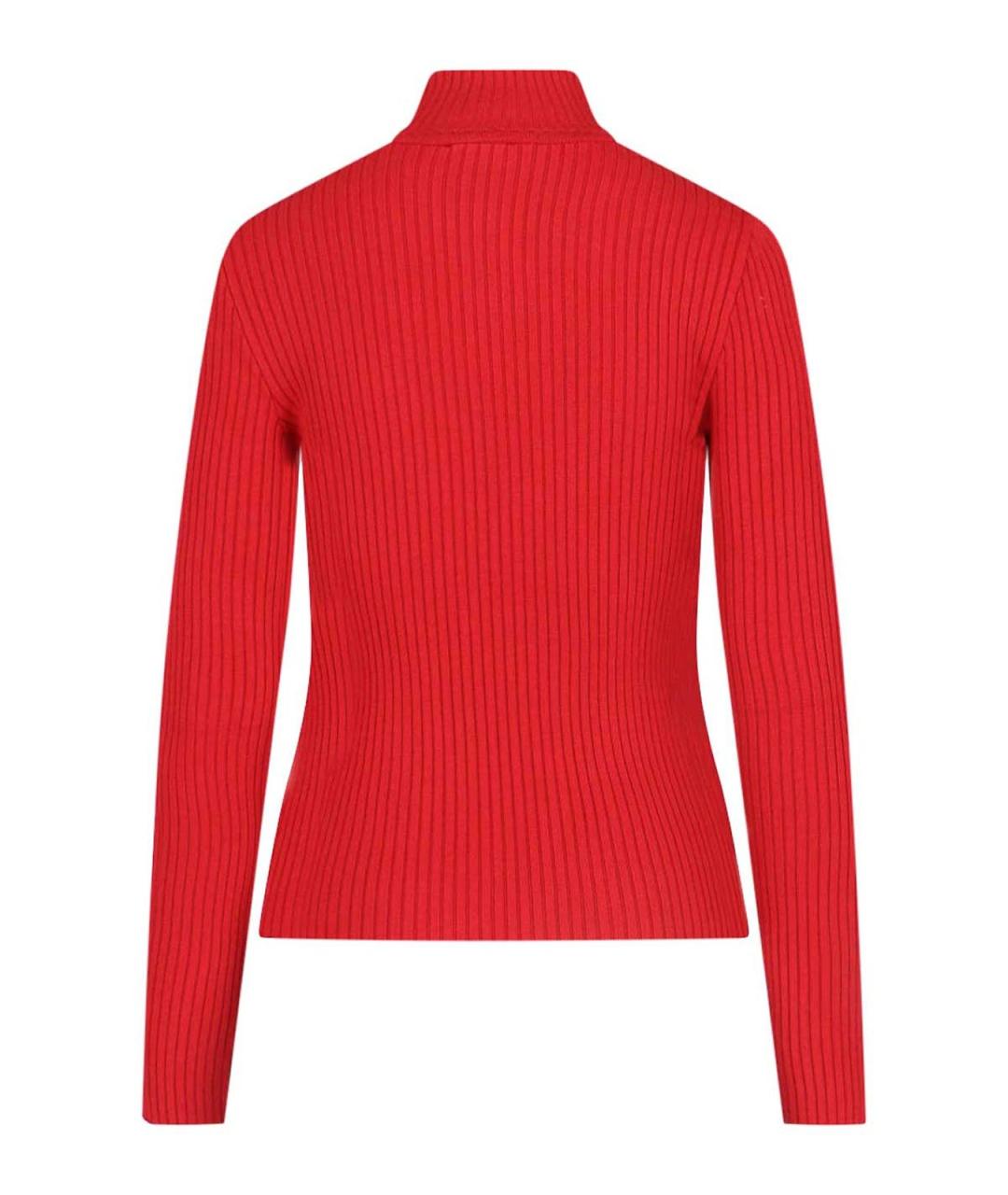 COURREGES Красная полиэстеровая водолазка, фото 2