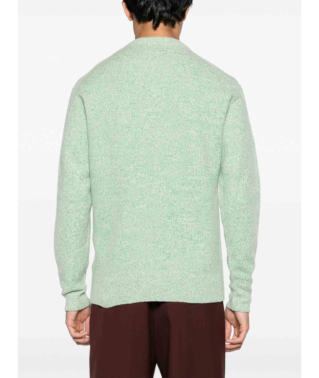 JIL SANDER Салатовый вискозный джемпер / свитер, фото 4