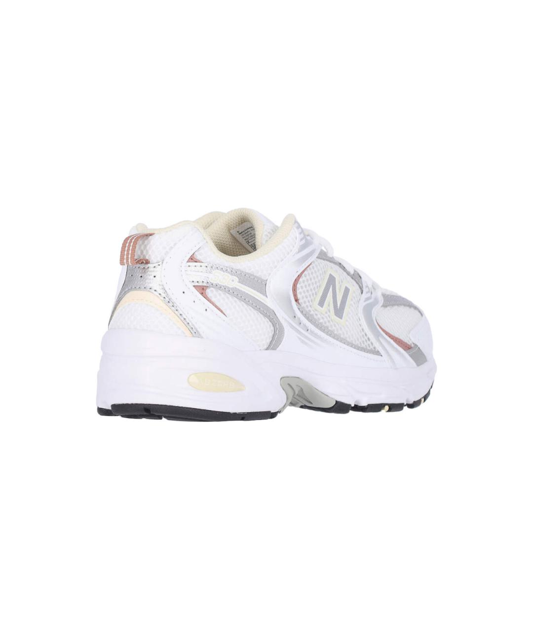 NEW BALANCE Белые резиновые кроссовки, фото 4