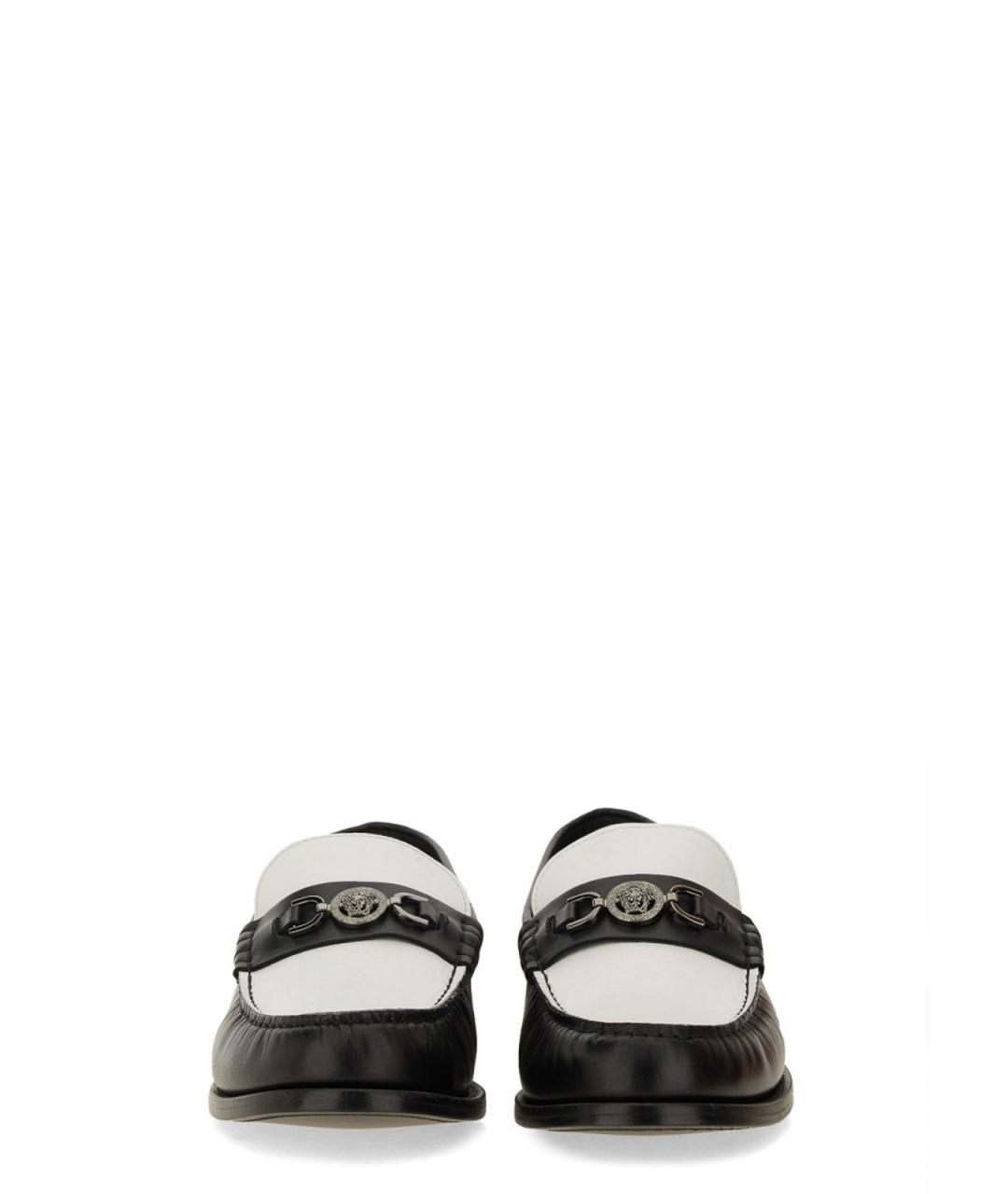 VERSACE Черные лоферы, фото 3