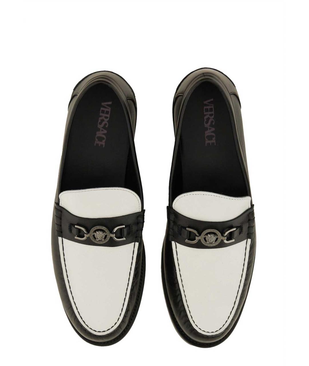 VERSACE Черные лоферы, фото 5