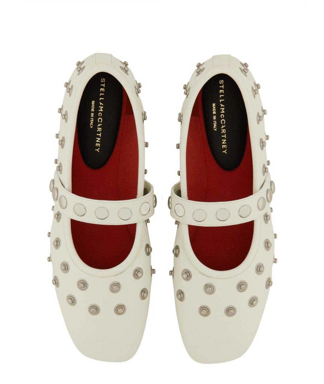 STELLA MCCARTNEY Белые балетки, фото 5