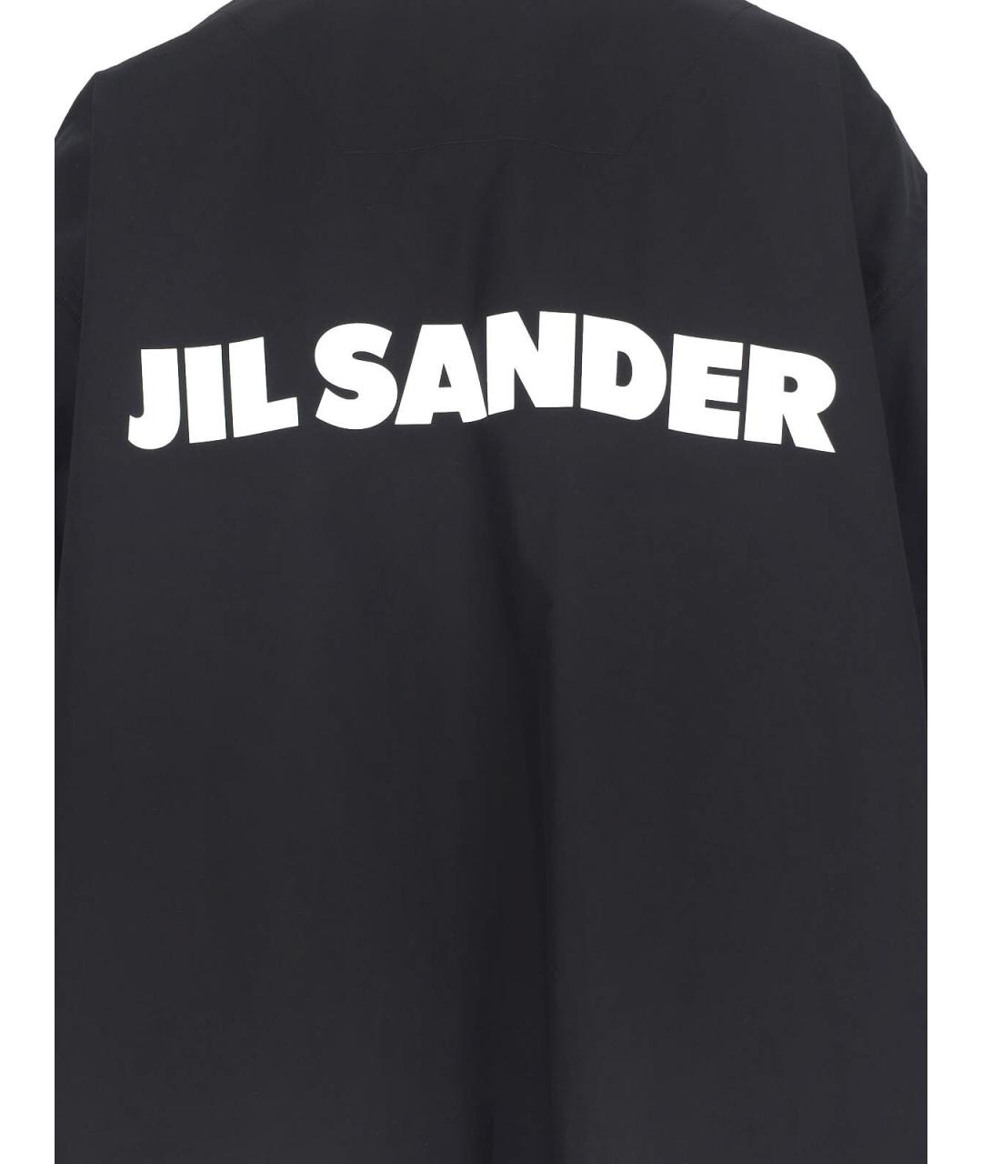 JIL SANDER Черный хлопковый жакет/пиджак, фото 4