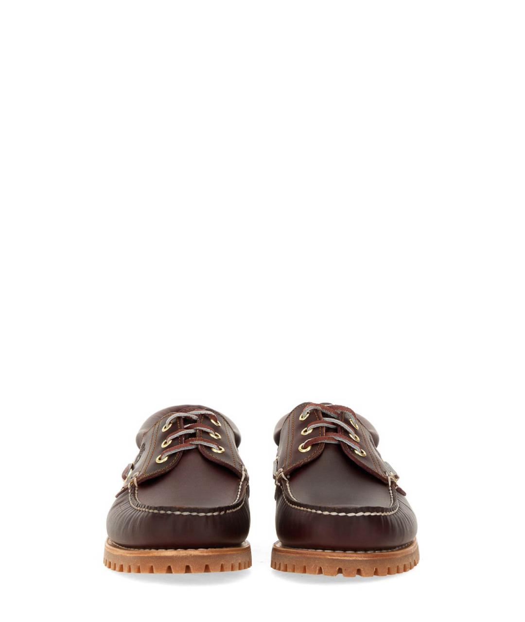 TIMBERLAND Коричневые текстильные туфли, фото 4