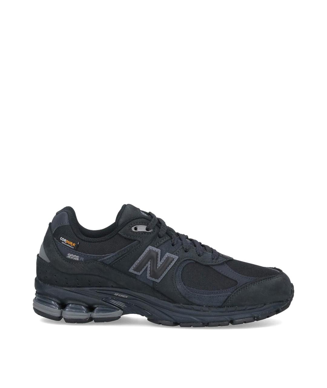 NEW BALANCE Черные замшевые низкие кроссовки / кеды, фото 1