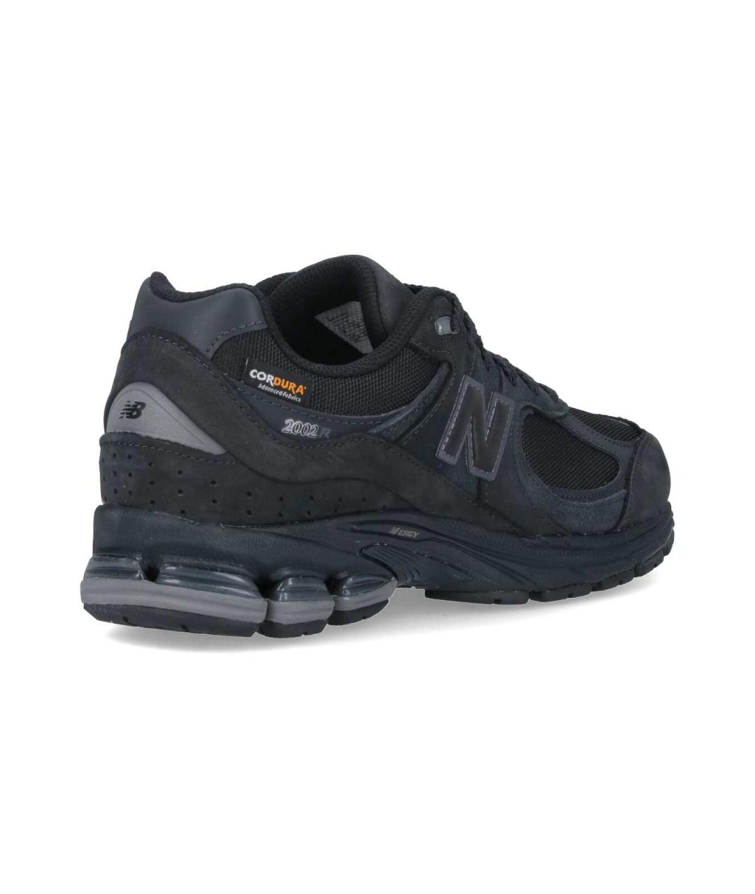 NEW BALANCE Черные замшевые низкие кроссовки / кеды, фото 4