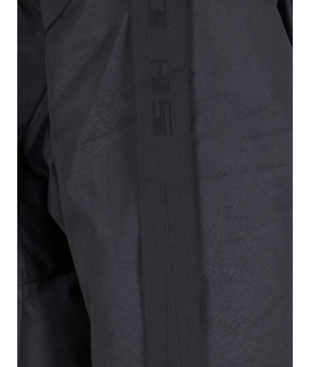 RICK OWENS Черная хлопковая куртка, фото 5