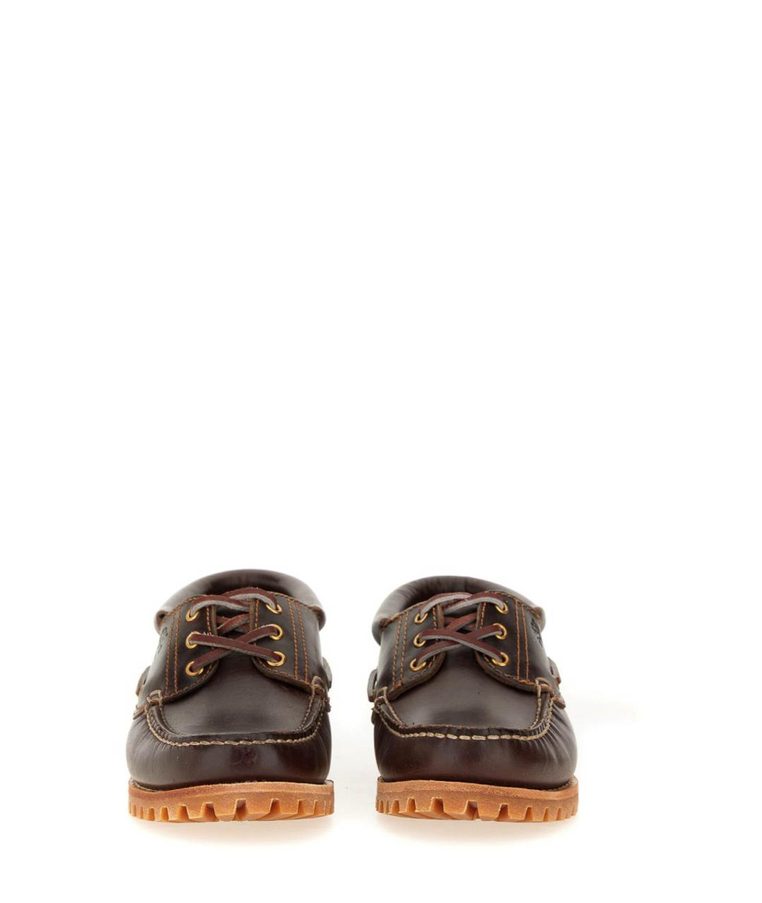 TIMBERLAND Коричневые текстильные лоферы, фото 4