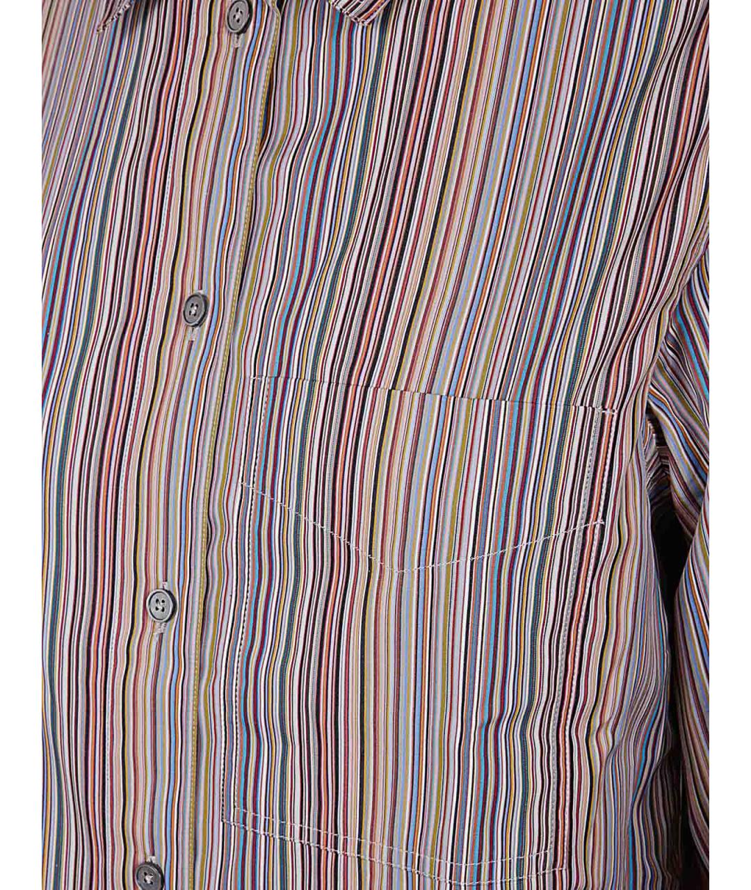 PAUL SMITH Мульти хлопковая рубашка, фото 3