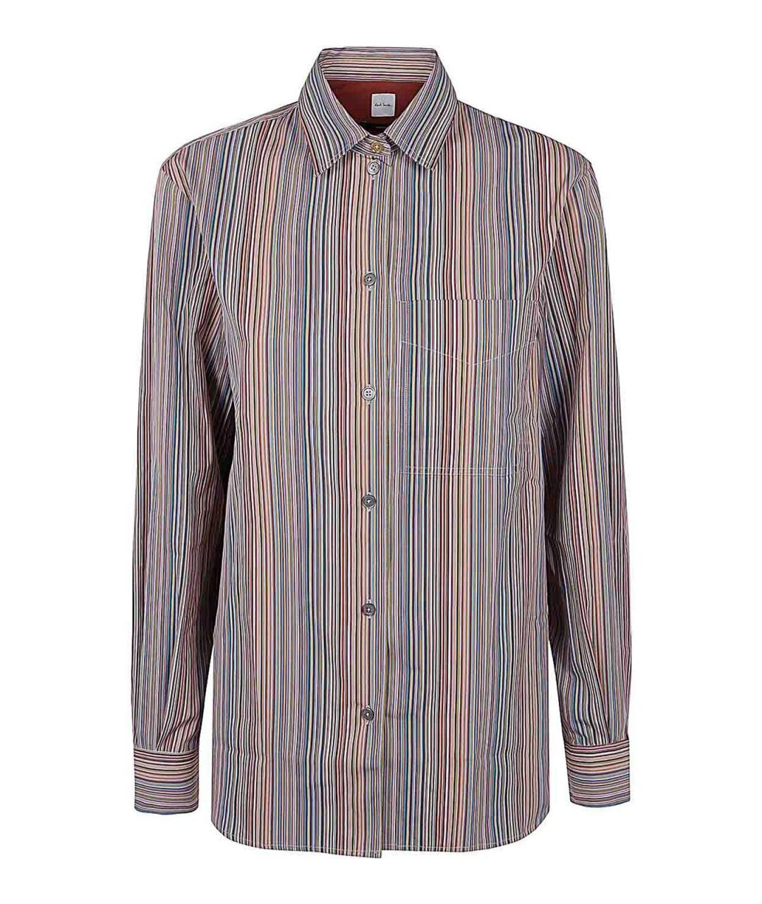 PAUL SMITH Мульти хлопковая рубашка, фото 1