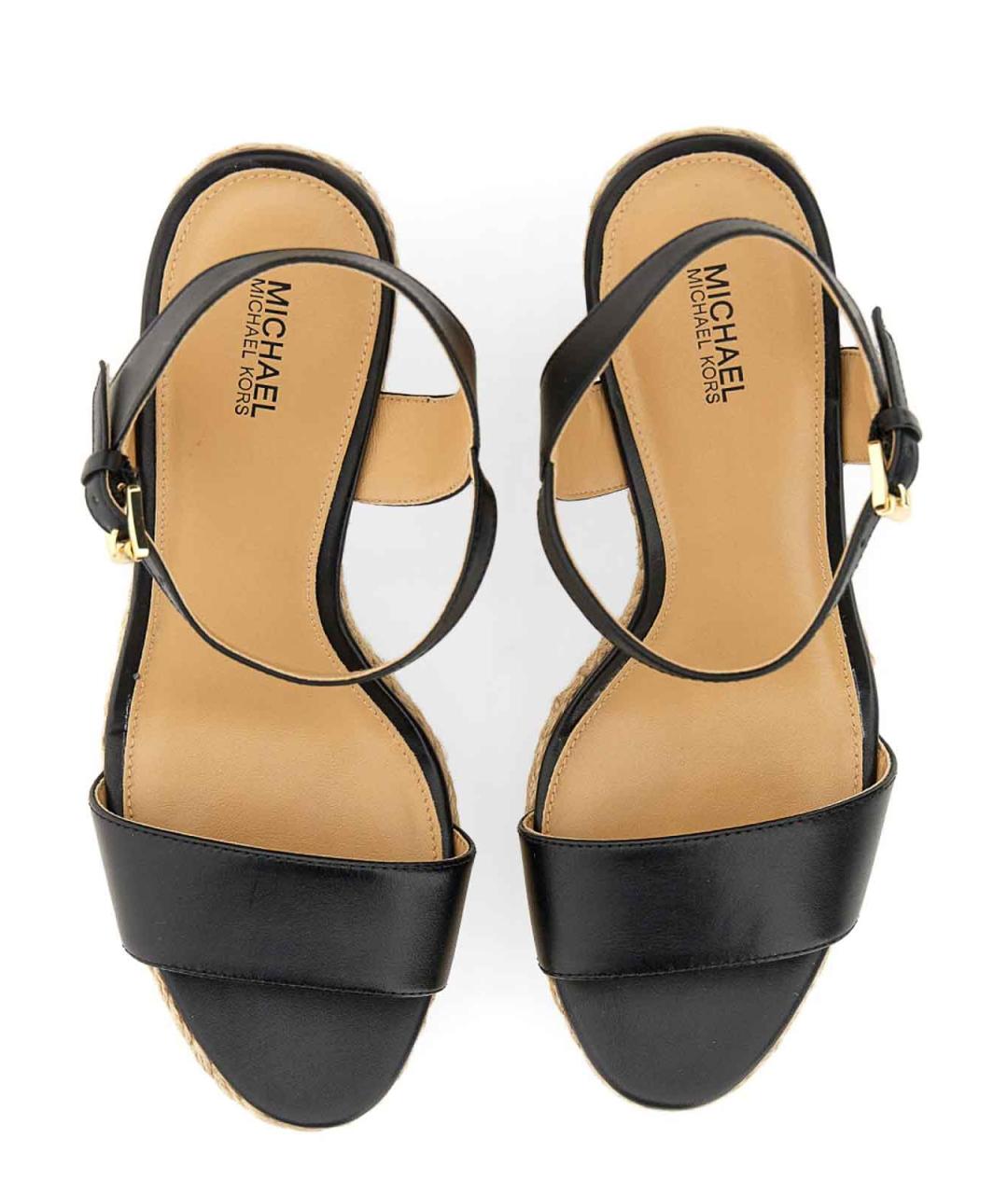 MICHAEL KORS Черные текстильные эспадрильи, фото 4