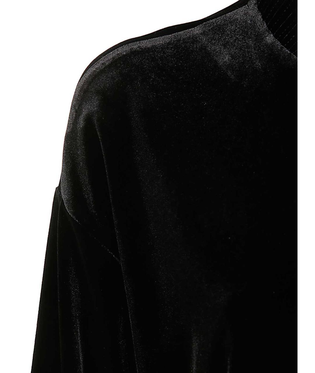 EMPORIO ARMANI Черная полиэстеровая куртка, фото 3