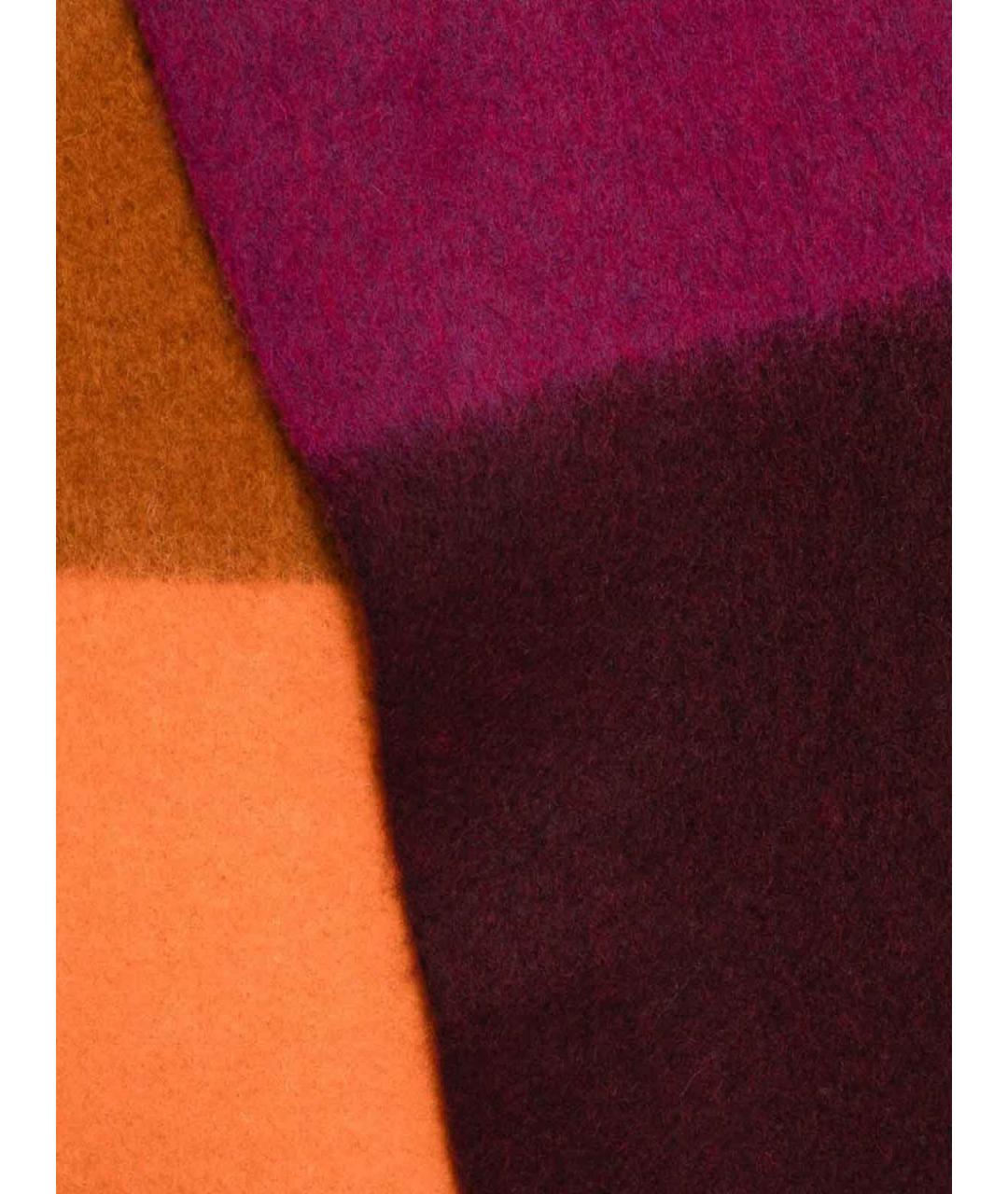 PAUL SMITH Красный шерстяной шарф, фото 2