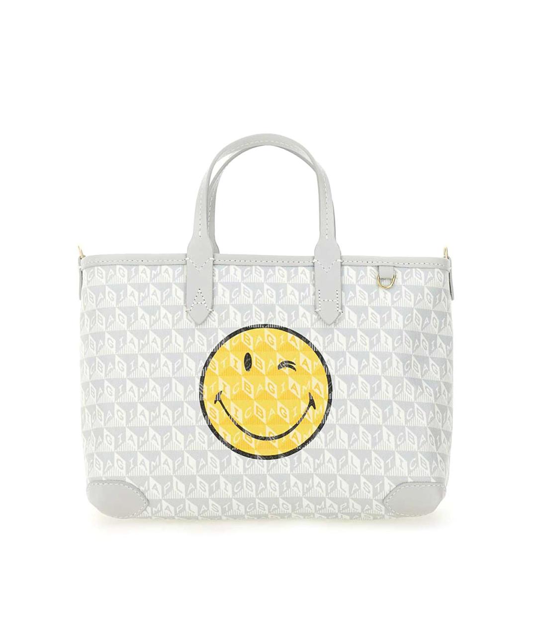 ANYA HINDMARCH Белая сумка тоут, фото 1